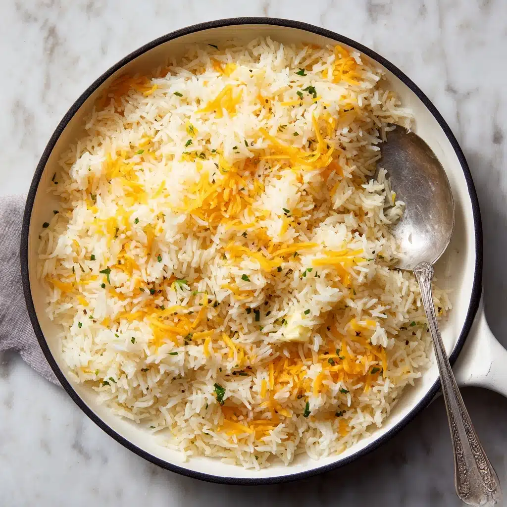 Cheesy Rice Recipe - Recipe Image
