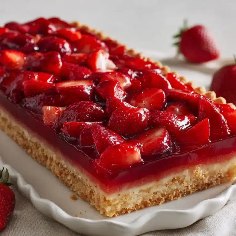 Easy Strawberry Slab Pie Recipe