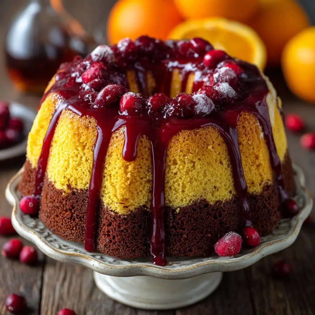 Cranberry Orange Bundt Cake Recipe