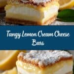 Lemon Cream Cheese Bars Recipe