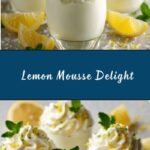 Easy Lemon Mousse Recipe