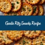 Garlic Ritz Snacks Recipe