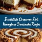 Cinnamon Roll Honeybun Cheesecake Recipe