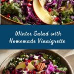 Winter Salad with Tangy Homemade Vinaigrette Recipe