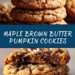 Brown Butter and Maple Chewy Pumpkin Cookies Recipe