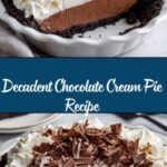 Chocolate Cream Pie Recipe