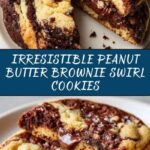 Peanut Butter Brownie Swirl Cookies Recipe