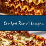 Easy Crockpot Ravioli Lasagna Recipe