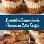 Snickerdoodle Cheesecake Bites Recipe