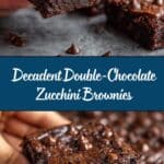 Double-Chocolate Zucchini Brownies Recipe
