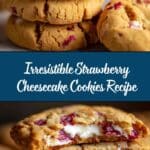 Strawberry Cheesecake Cookies Recipe