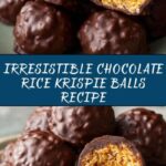 Chocolate Rice Krispie Balls Recipe