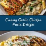 Creamy Garlic Chicken Pasta Recipe
