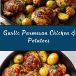 Garlic Parmesan Chicken and Potatoes Recipe