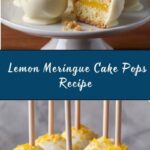 Lemon Meringue Cake Pops Recipe