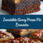 Gooey Pecan Pie Brownies Recipe