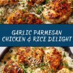 Chicken with Garlic Parmesan Rice Recipe