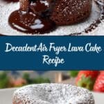Air Fryer Lava Cake Recipe