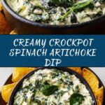 Crockpot Spinach Artichoke Dip Recipe