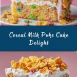 Cereal Milk Poke Cake Recipe