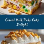 Cereal Milk Poke Cake Recipe