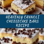 Cannoli Cheesecake Bars Recipe