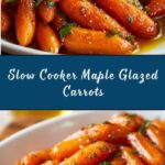 Slow Cooker Maple & Brown Sugar Glazed Carrots Recipe