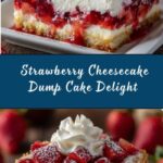 No-Fuss Strawberry Cheesecake Dump Cake Recipe