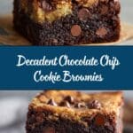 Chocolate Chip Cookie Brownies Recipe