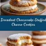 Cheesecake Stuffed Churro Cookies Recipe