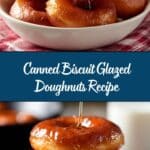 Canned Biscuit Glazed Doughnuts Recipe