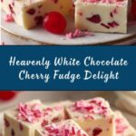 White Chocolate Cherry Fudge Recipe