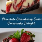 Chocolate Strawberry Swirl Cheesecake Recipe
