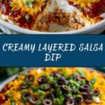 Layered Cream Cheese and Salsa Dip Recipe