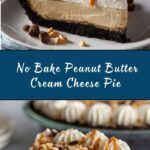 No Bake Cream Cheese Peanut Butter Pie Recipe