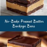 No-Bake Peanut Butter Buckeye Bars Recipe