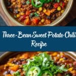 Three-Bean Sweet Potato Chili Recipe