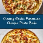 Garlic Parmesan Chicken Pasta Bake Recipe
