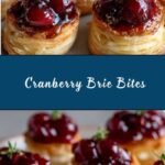 Cranberry Brie Bites Recipe