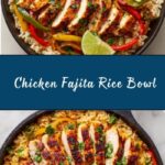 Chicken Fajita Rice Bowl Recipe