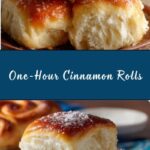 Easy One-Hour Cinnamon Rolls Recipe