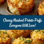 Cheesy Mashed Potato Puffs Recipe