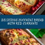Quick Zucchini Bread with Red Currants Recipe
