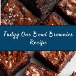 One Bowl Brownies Recipe