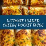 Loaded Cheesy Pocket Tacos Recipe