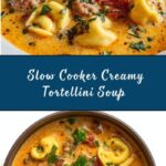 Slow Cooker Creamy Tortellini Soup Recipe