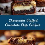Cheesecake Stuffed Chocolate Chip Cookies Recipe