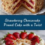 Strawberry Cheesecake Filling Pound Cake Recipe