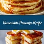 Homemade Pancakes Recipe
