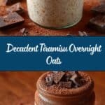 Tiramisu Overnight Oats Recipe